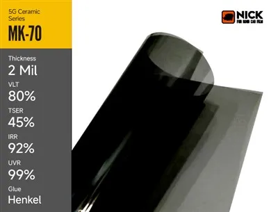 Filem Ceramic Tint Premium Dan Filem Tingkap Untuk Kereta Untuk Perlindungan Optimum